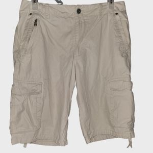 Men's Khaki Cargo Shorts